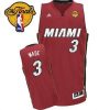 2012 nba finals game miami heat 3 dwyane wade revolution 30 swingman alternate jersey