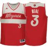 2015 christmas wizards 3 bradley beal swingman jersey red