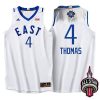 2016 toronto 4 isaiah thomas all star eastern jersey white