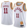 2017 18 men's white domantas sabonis jersey