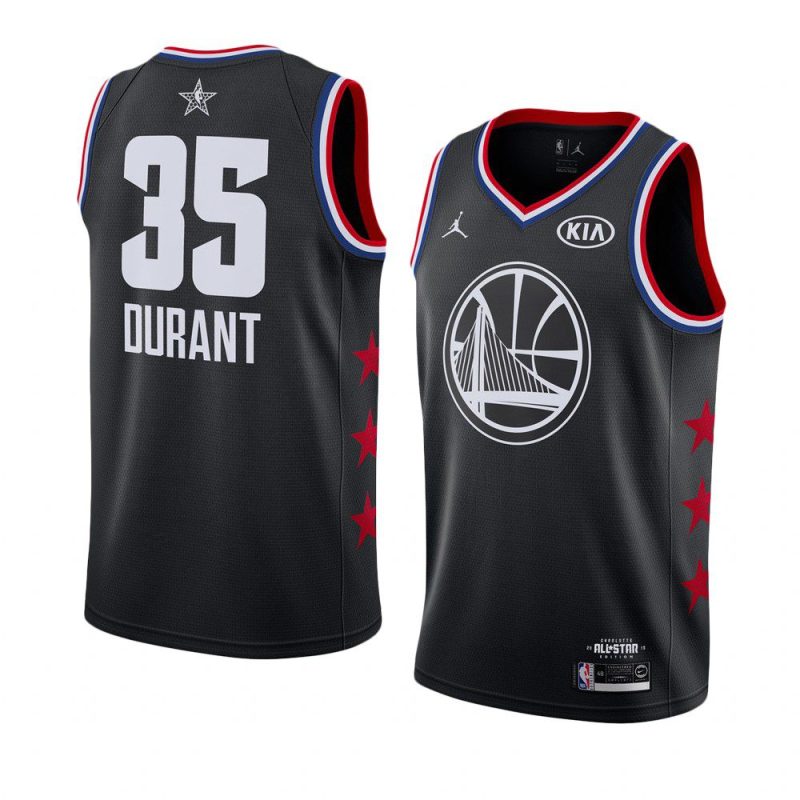 2019 all star black men's kevin durant jersey