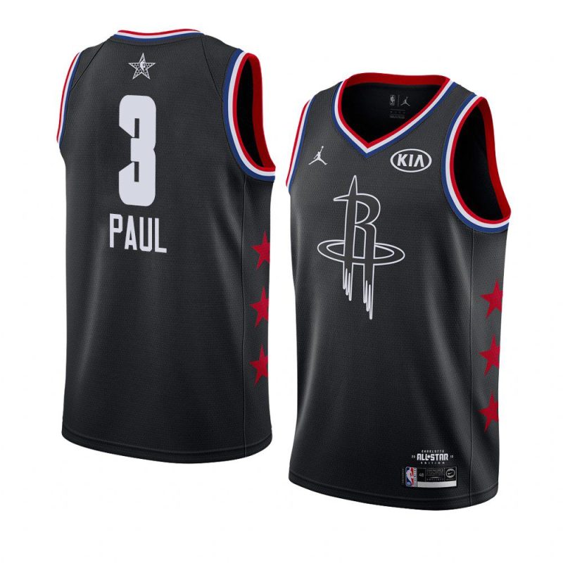 2019 all star black men chris paul jersey