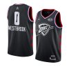 2019 all star black men russell westbrook jersey