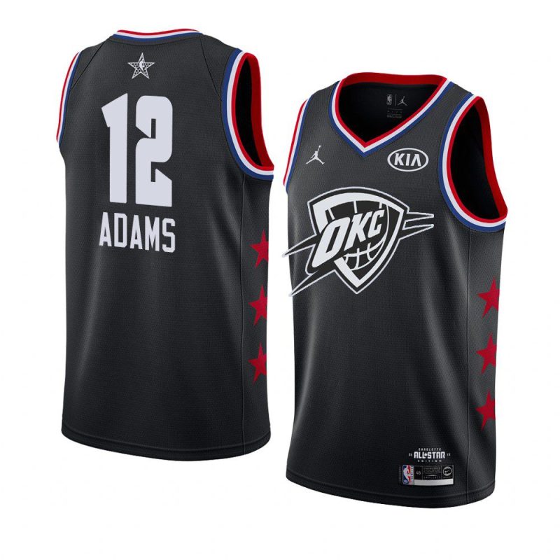 2019 all star black men steven adams jersey