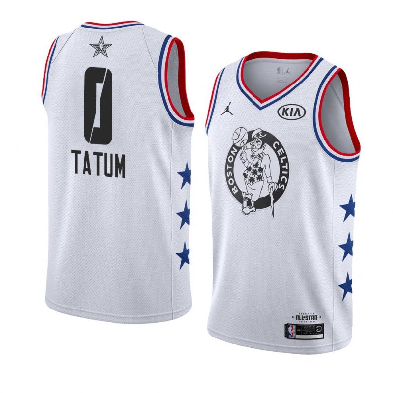 2019 all star white men jayson tatum jersey