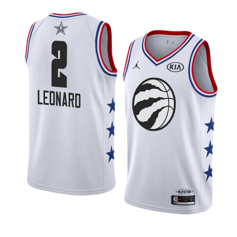 2019 all star white men kawhi leonard jersey