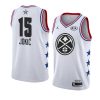 2019 all star white men nikola jokic jersey