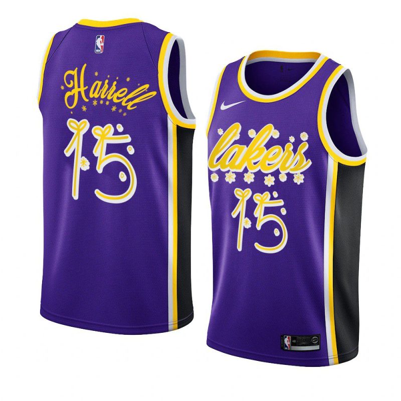 2020 christmas night montrezl harrell los angeles lakers purple jersey