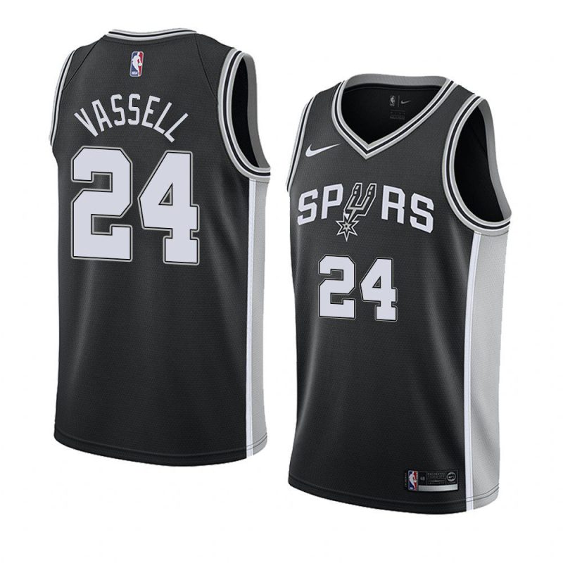 2020 nba draft devin vassell jersey icon black