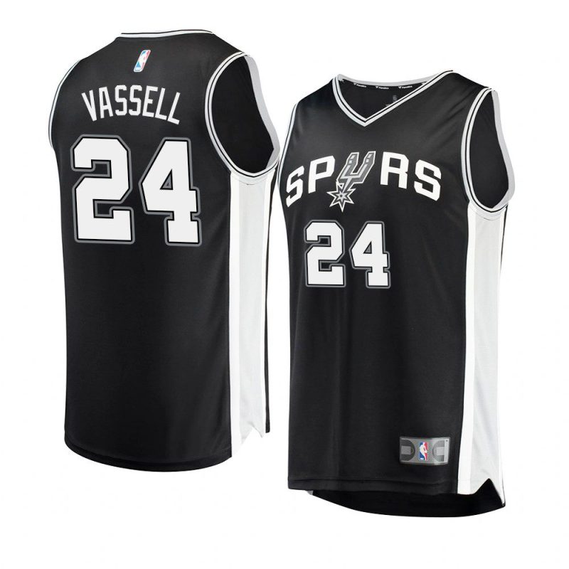 2020 nba draft devin vassell jersey replica black