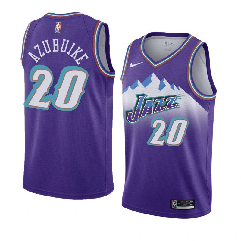 2020 nba draft udoka azubuike jersey classic purple