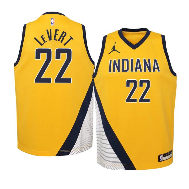 2021 trade caris levert jersey statement edition gold