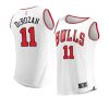 2022 23bulls demar derozan white replica association jersey