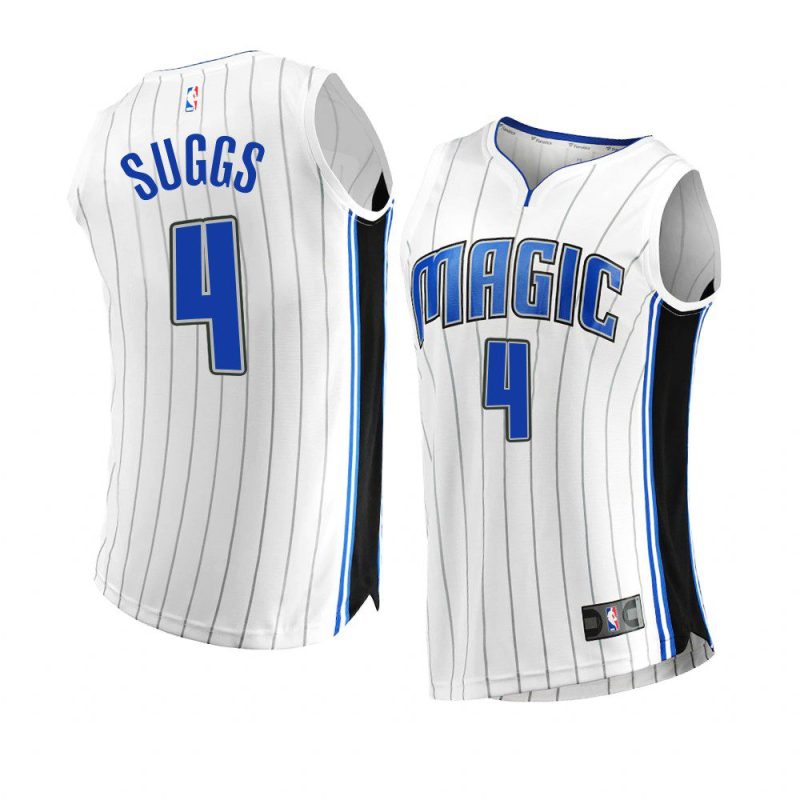 2022 23magic jalen suggs white replica association edition jersey