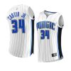 2022 23magic wendell carter jr. white replica association edition jersey