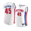 2022 23pistons buddy boeheim white replica association jersey