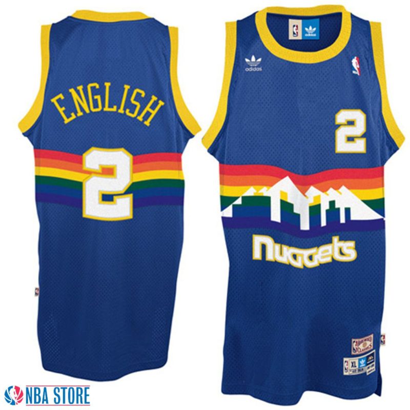 Alex English Denver Nuggets Throwback Jersey