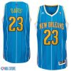 Anthony Davis New Orleans Hornets Creole Blue Jersey