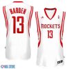 James Harden Houston Rockets Revolution 30 Swingman White Jersey