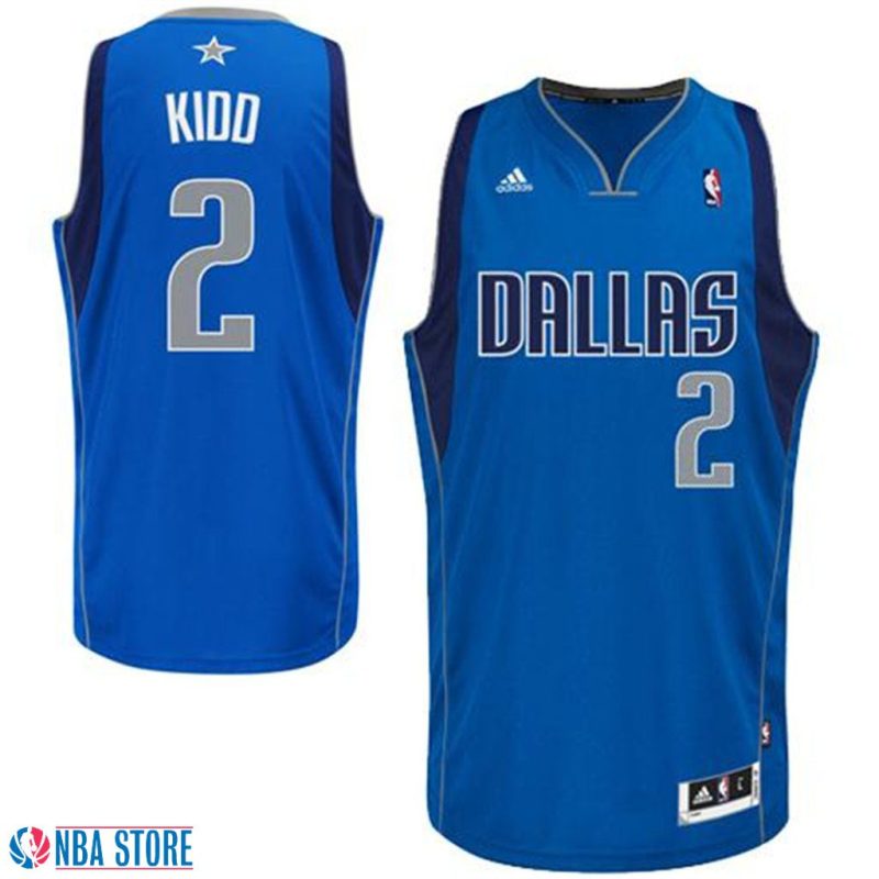 Jason Kidd Dallas Mavericks Revolution 30 Swingman Road Jersey