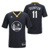 Klay Thompson Black Sleeves Jersey