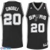 Manu Ginobili Revolution 30 Swingman Black Jersey