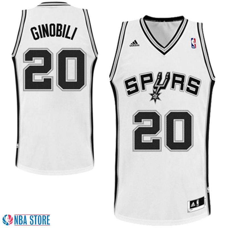 Manu Ginobili Revolution 30 Swingman White Jersey