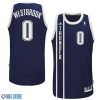 Russell Westbrook Thunder Revolution 30 Navy Blue Jersey