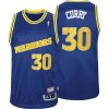 Stephen Curry Hardwood Classics Swingman Retro Blue Jersey