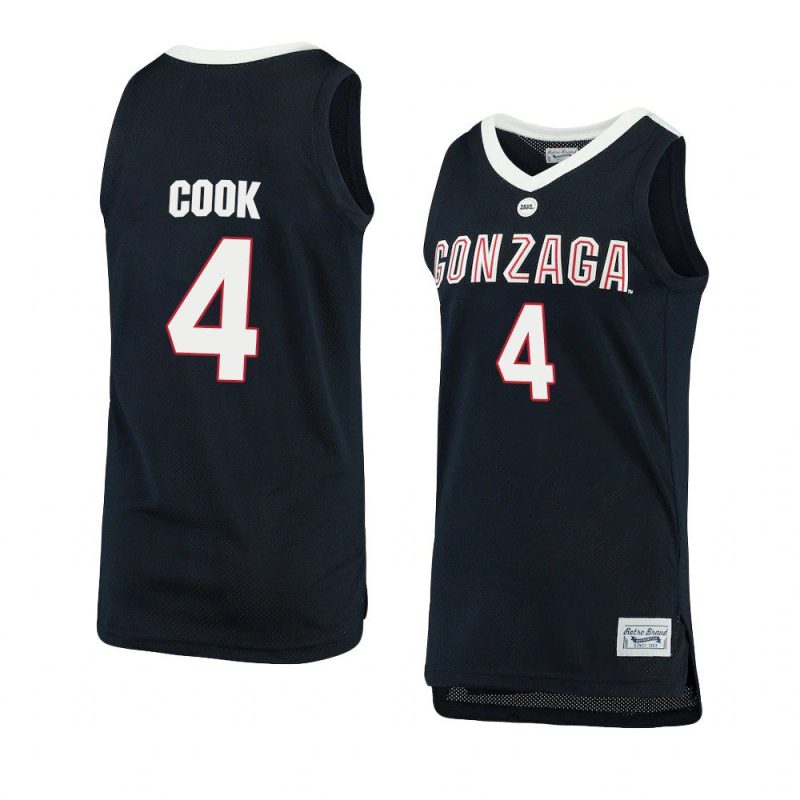 aaron cook original retro brand jersey alumni basketball navy