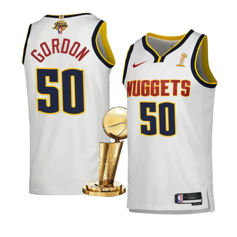 aaron gordon association jersey 2023 nba finals champions white