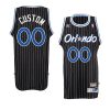 aaron gordon jersey throwback black mesh men