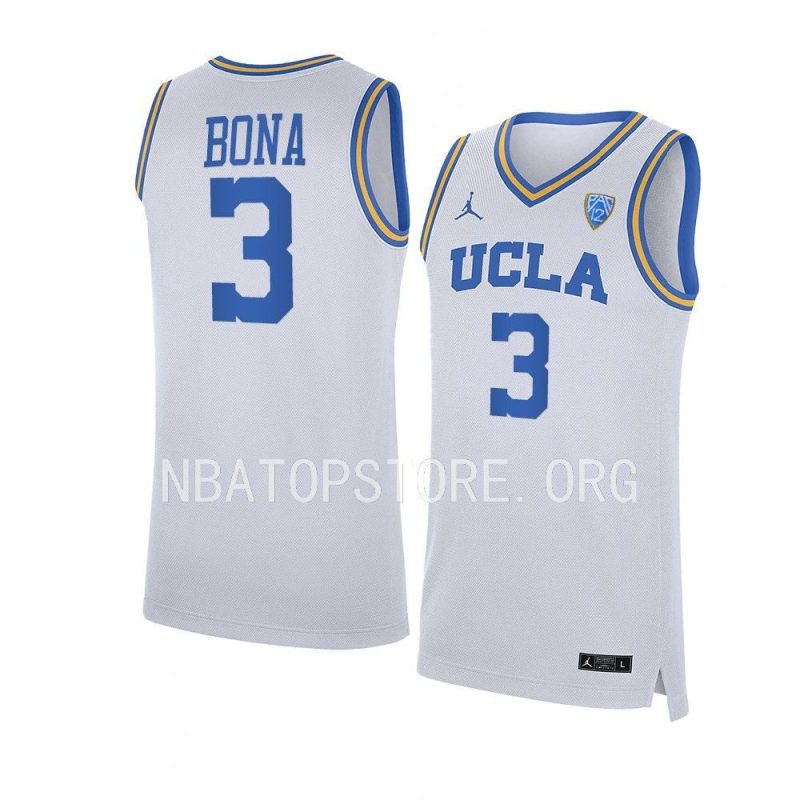 adem bona replica jersey ncaa basketball white