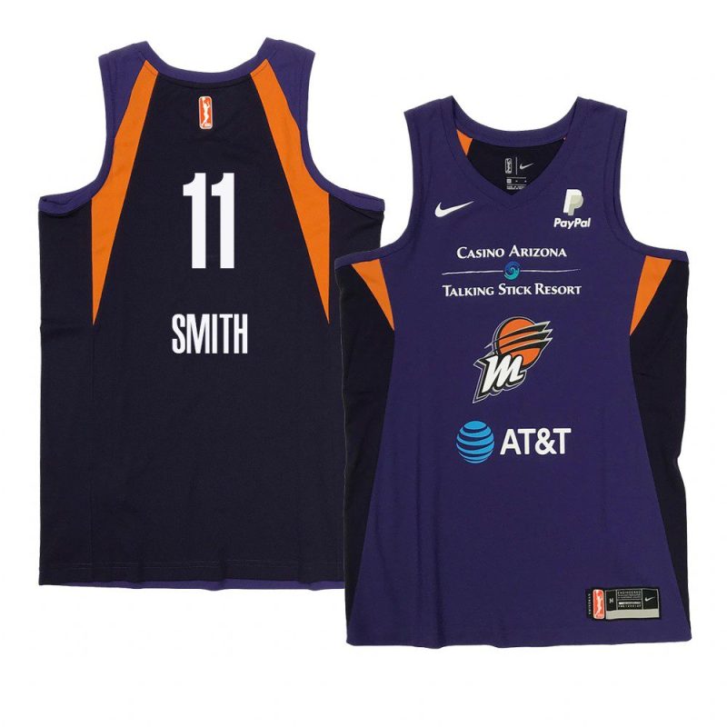 alanna smith women's jersey swingman purple 2021