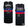 alec burks 2022 23pistons jersey statement editionauthentic black