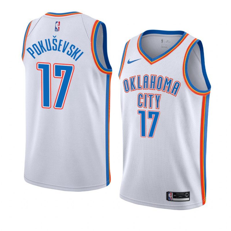 aleksej pokusevski jersey association white 2020 nba draft first round pick men's