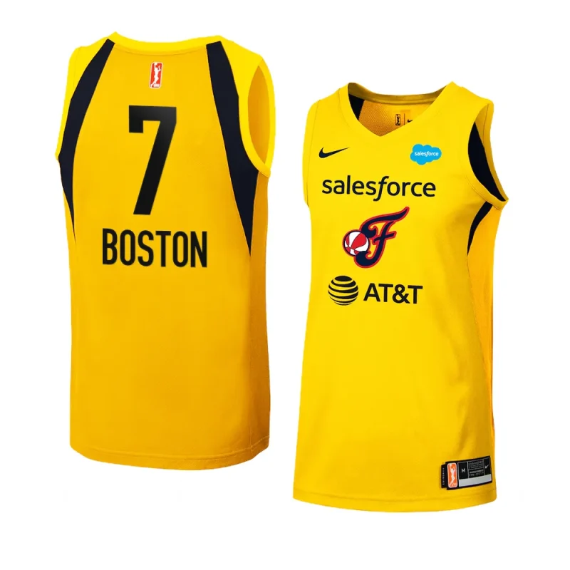 aliyah boston indiana fever 2023 wnba draft yellowjersey yellow