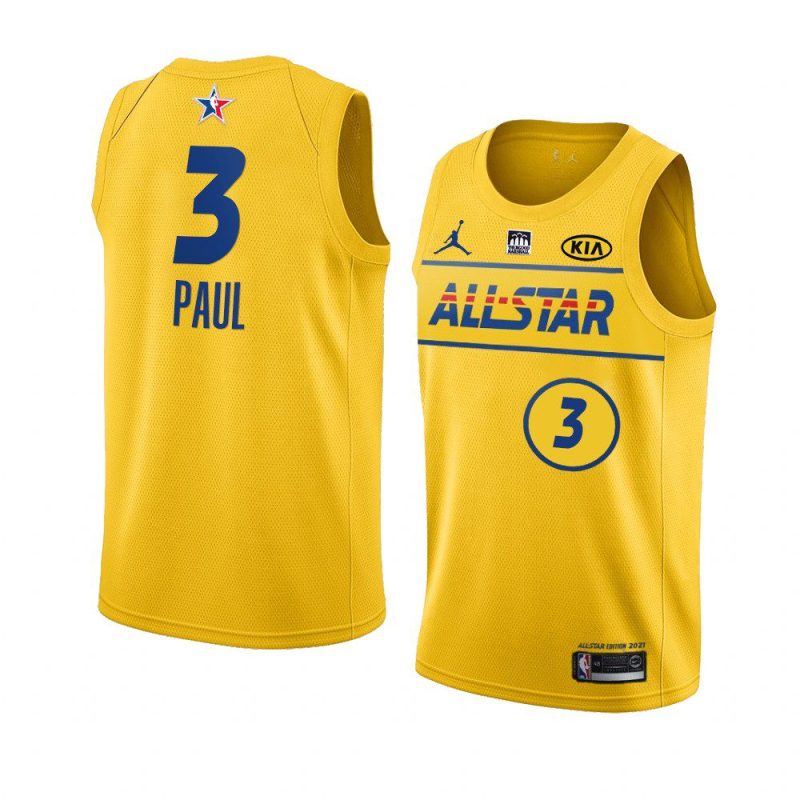 all stars chris paul jersey nba all star game gold