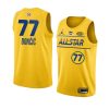 all stars luka doncic jersey nba all star game gold