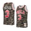 allen iverson hardwood classics tiger swingman jersey mitchell & ness camo