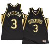 allen iverson jersey throwback 90s black