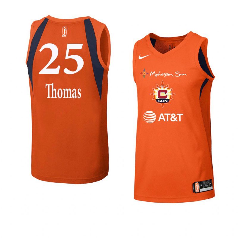 alyssa thomas men's jersey swingman orange 2020