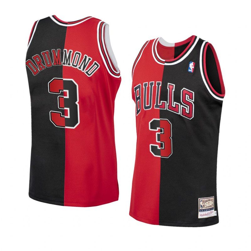 andre drummond hardwood classics jersey split black red