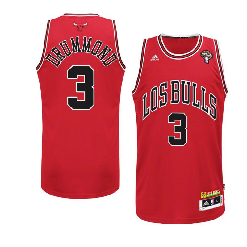 andre drummond throwback jersey noche latina red