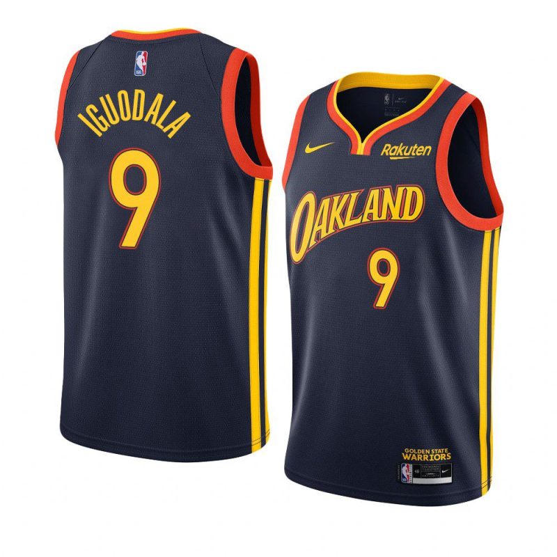 andre iguodala jersey city edition navy