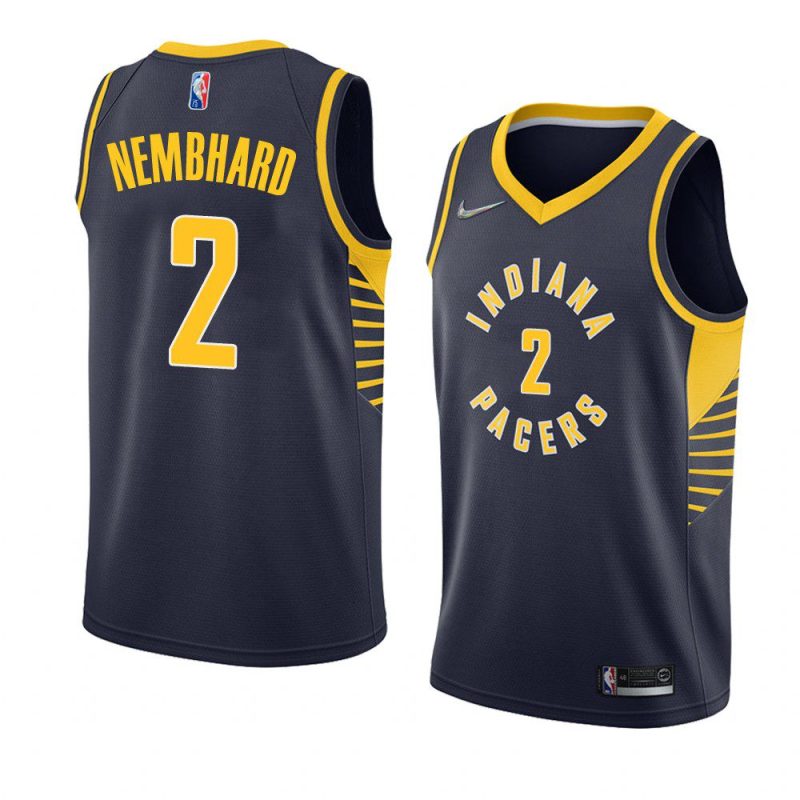 andrew nembhard pacers icon edition navy 2022 nba draft jersey