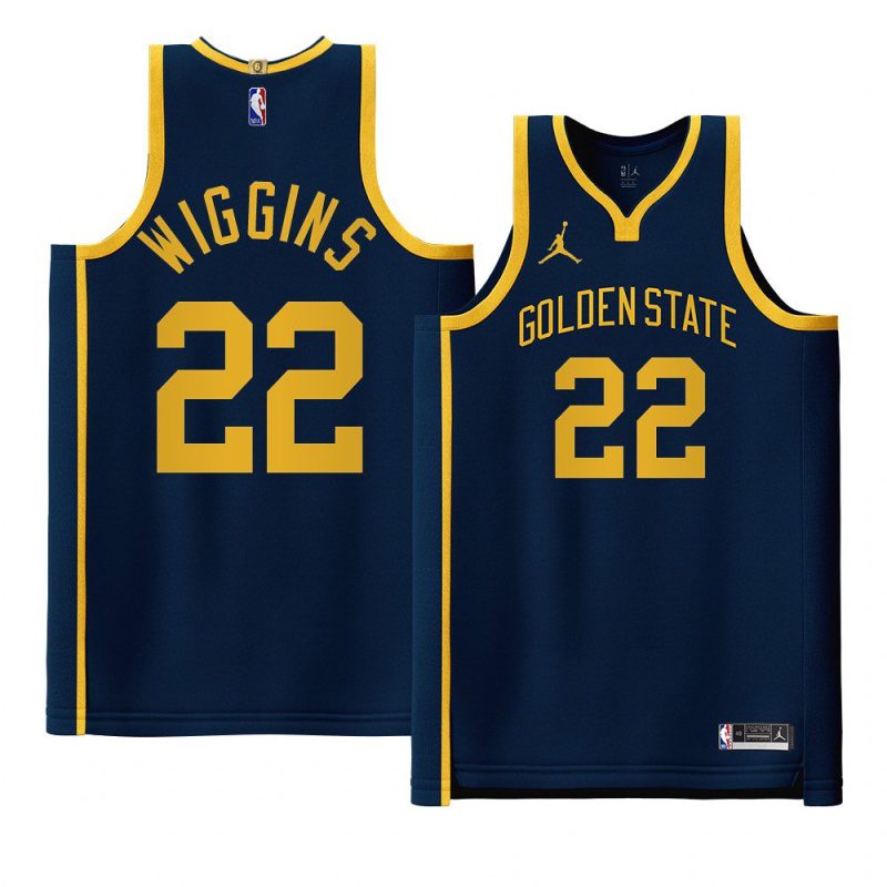 andrew wiggins 2022warriors jersey statement editionauthentic navy