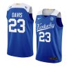 anthony davis alumni jersey college basketball blue