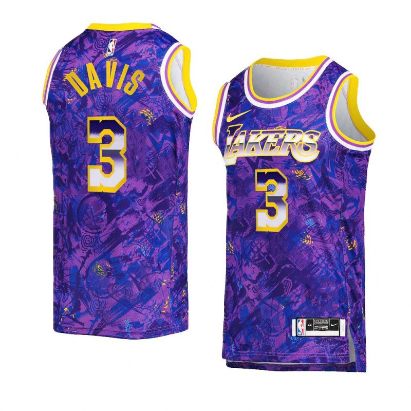 anthony davis camo select series jersey purple