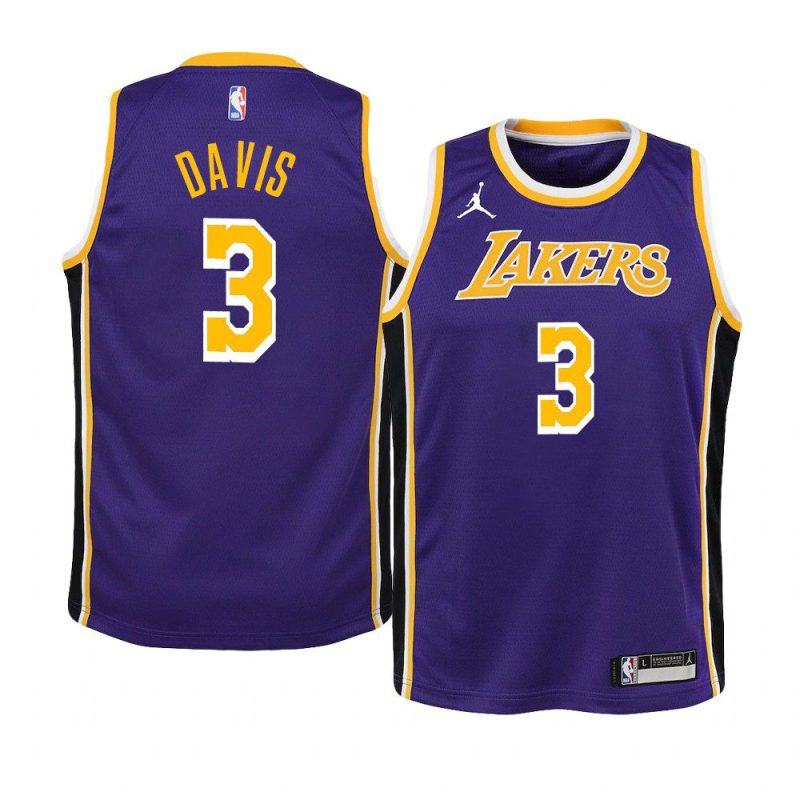 anthony davis jersey statement purple youth